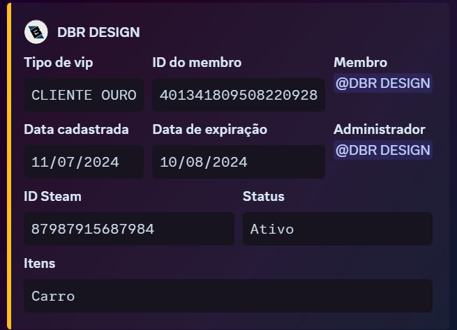 Bot Cadastro Seguros / VIPs
