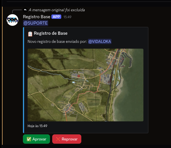 Registro de Base