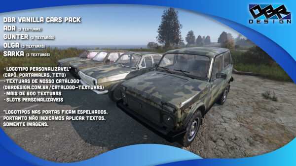 DBR Vanilla Cars Pack